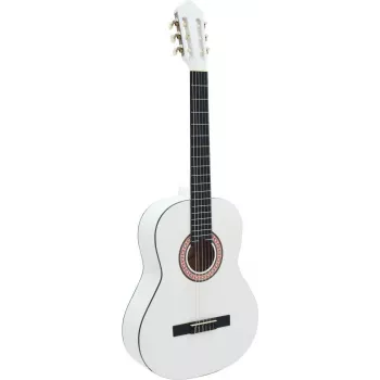 DIMAVERY AC-303 konsertgitarr, vit (26241008)