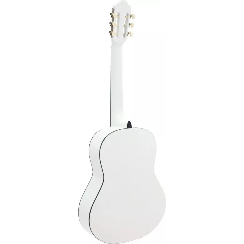 DIMAVERY AC-303 konsertgitarr, vit (26241008)