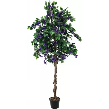 EUROPALMS Bougainvillea konstgjord växt, lavendel, 150 cm 82507035