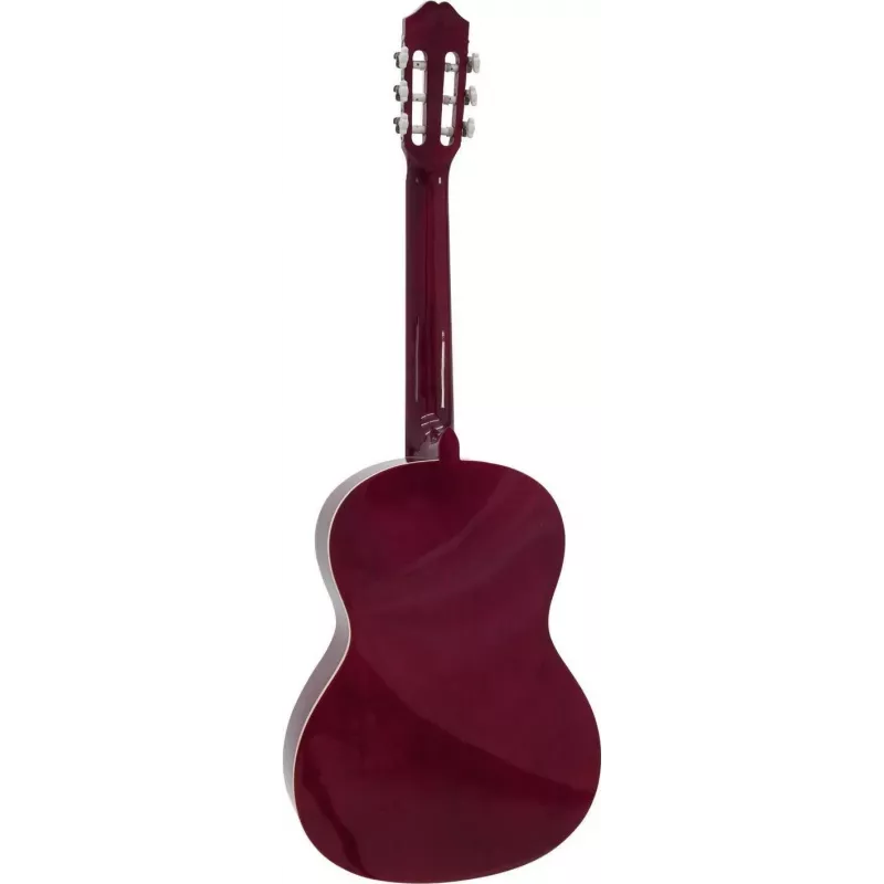 DIMAVERY AC-303 konsertgitarr, röd 26241011