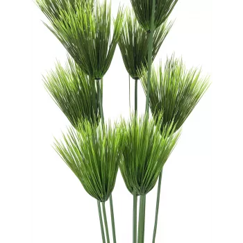 EUROPALMS konstgjord papyrusväxt, 150 cm, grön, i svart kruka 82600223