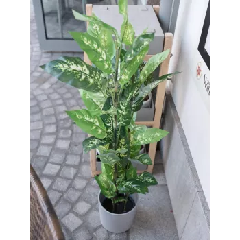 EUROPALMS Dieffenbachia konstgjord växt 120 cm 82508306