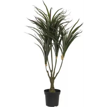EUROPALMS konstgjord Dracaena-växt, grön-röd, 90 cm 82505778