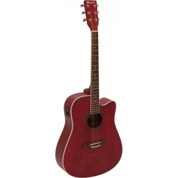 DIMAVERY JK-510 western-gitarr, cutaway, ådrad 26231389