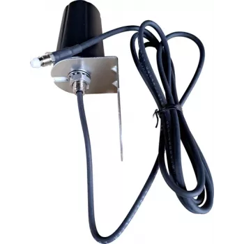 Wittenberg Antennen 5G LTE rundstrålande antenn, 2 m kabel, FME-hona, 50 Ohm, vägg-/mastmontage (Poly-103554)