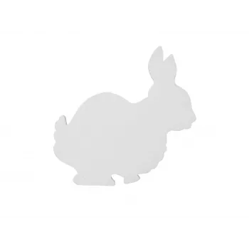 EUROPALMS silhuett hare, vit, 56 cm (83505010)