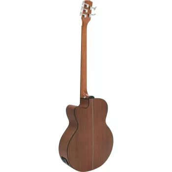 DIMAVERY AB-455 Acoustic Bass Guitar, 5-String, Natural 26224014