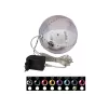 EUROPALMS LED-snöboll 15 cm, mörkblå 83501247