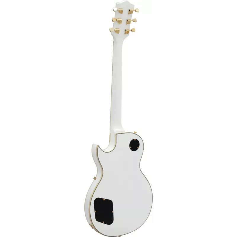 DIMAVERY LP-520 elgitarr, vit/guld 26215160