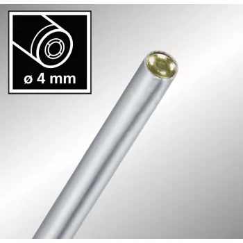 Laserliner FixView kamerandoskopsond 4 mm diameter 400 mm längd LED-belysning manuell fokus (082.209A)
