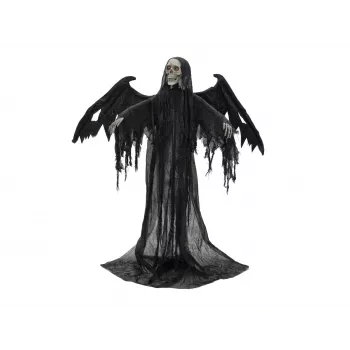 EUROPALMS Halloween svart ängel, 175x100x66 cm (83316138)