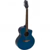 DIMAVERY STW-90 akustisk gitarr, Crystal Blue 26245083