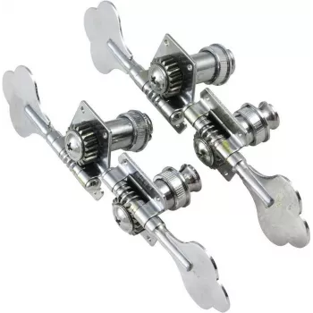 DIMAVERY stämskruvar för JB-style elbasgitarrer (4-set, krom) 26300212