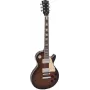 DIMAVERY LP-700 elgitarr, Flamed Brown 26219389