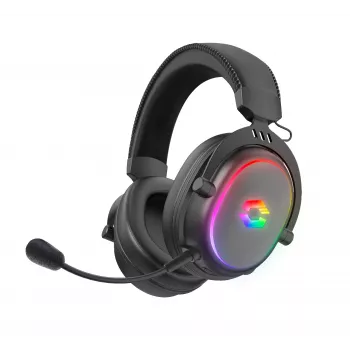 SPEEDLINK CONUX trådlöst RGB stereogamingheadset – för PC/PS5/PS4/Xbox Series X/S/Switch2/Switch/OLED/Lite, svart (SL-860101-BK)