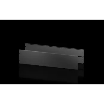 Rittal AX sockelpaneler fram och bak, H 200 mm, för B 1000 mm, stålplåt, RAL 9005, 2 st (2830102)