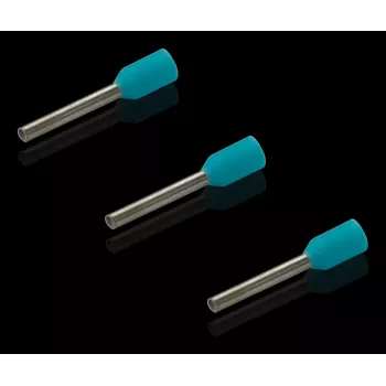 Rittal 4050757 isolerad ändhylsa 0,34 mm² turkos 500 st