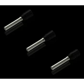 Rittal 4051647 isolerad ändhylsa 1,5 mm² svart 1000 st
