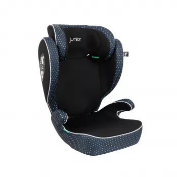 Petex Basic 1502 bilbarnstol blå HDPE ECE R129 i-Size 100-150 cm 14-36 kg