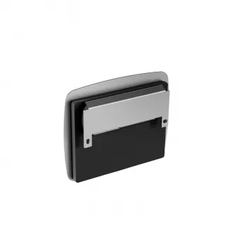 Kindermann väggfäste för CablePort Desk² 60, svart stål 5002000602