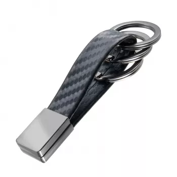 TROIKA TWISTER CARBON nyckelring (KRG649/CB)