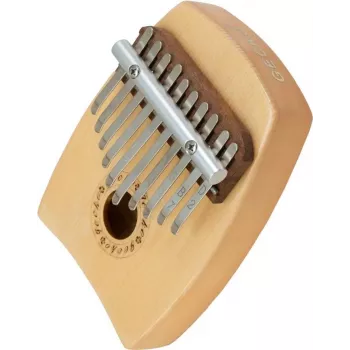 Dimavery KL-1 kalimba, 10 tangenter C-dur, naturlig sapele-trä 26051610