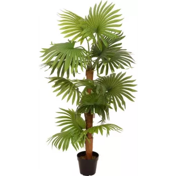EUROPALMS fjäderpalm konstgjord växt 130 cm 82509302