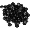 ZUBEHÖR silikon-tätningslock 8,5 mm svart, 100 st 60112480