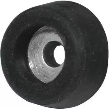 ACCESSORY gummifot liten med stålring (3000130A) - gummifot liten med stålring, svart