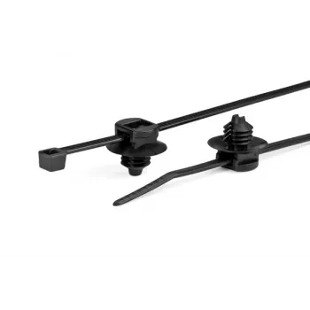HellermannTyton T30LRFT6 svart kabelbinda i polyamid, 260 mm x 3,3 mm, 500-pack 150-77932