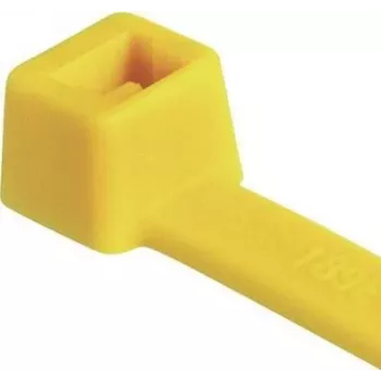 HellermannTyton T30R gul kabelbinda 150 x 3,6 mm, PA66, 100 st (116-01814)