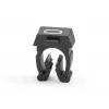 HellermannTyton 561-03101 gula självhäftande buntbandshållare, 28x28 mm, 500-pack