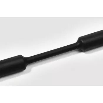 HellermannTyton TREDUX-6/2 PO-X BK 15 värmekrympslang, 3:1, 6 mm till 2 mm, svart, 1 m