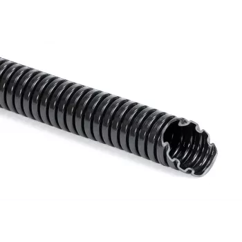 HellermannTyton HG-SW11 PA6 BK 50 skyddsslang, 8,5 mm nominell diameter, svart, 50 m
