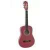 Dimavery AC-303 konsertgitarr 1/2 rosa med gigbag