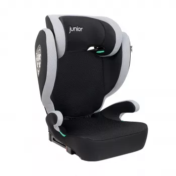 Petex Basic Plus 1601 bilbarnstol grå HDPE ECE R129 i-Size ISOFIX 100-150 cm