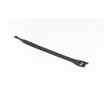 HellermannTyton TEXTIE-S-PA/PP-BK-X1 kardborreband för kabel, 150 mm x 12,5 mm, svart, 100 st 130-00012