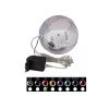 EUROPALMS LED snöboll 15 cm, röd 83501243