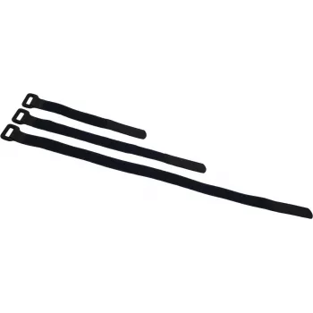 ACCESSORY BS-1 kardborreband för kabel 25x300 mm svart 10-pack 30006031