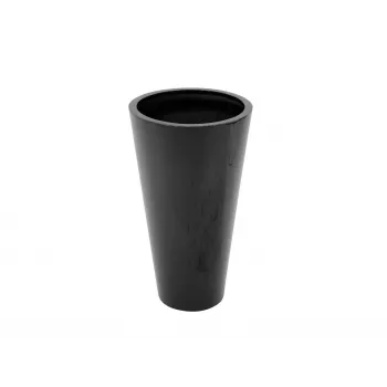 EUROPALMS Leichtsinn Elegance-69 glänsande svart dekorativ skallfigur 83011859