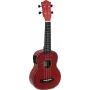 DIMAVERY UK-100 sopranukulele, Flamed Red 26255807