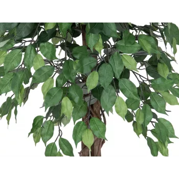 EUROPALMS Ficus Benjamina flerstammig konstgjord växt, 180 cm 82506126