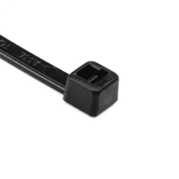 HellermannTyton T30R väderbeständiga svarta buntband, 150 x 3,6 mm, 100-pack 112-03060