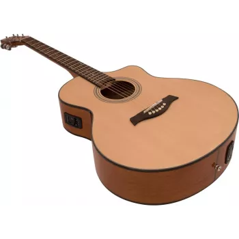 DIMAVERY STW-50 Western Guitar, Natural 26245086