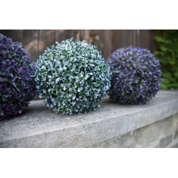 EUROPALMS konstgjord gräsboll, blå, 22 cm 82606975