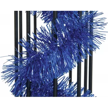 EUROPALMS metallicgirlang, blå, 12,5 x 270 cm 8350054D