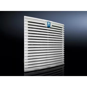 Rittal utloppsfilter för SK 3237.1xx filterfläktar, G3, IP54, 204 x 204 mm, ljusgrå 3237208