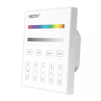 MiBoxer X3 smart touchpanel för LED-styrning (DMX512 & 2,4GHz RF)