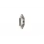 HellermannTyton HelaGuard M40 kontramutter, polyamid 6, svart 166-50105