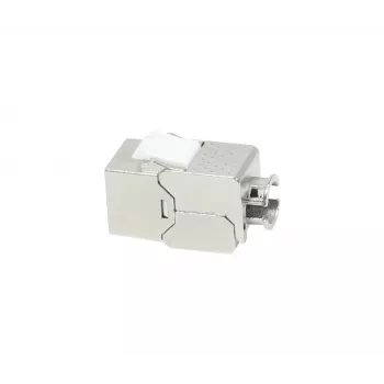SYNERGY21 S216378V3 CAT8.1 RJ45 keystone-modul, slim-line kort, GHMT-certifierad, vit